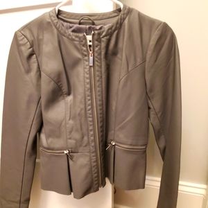 NY & Co vegan leather jacket